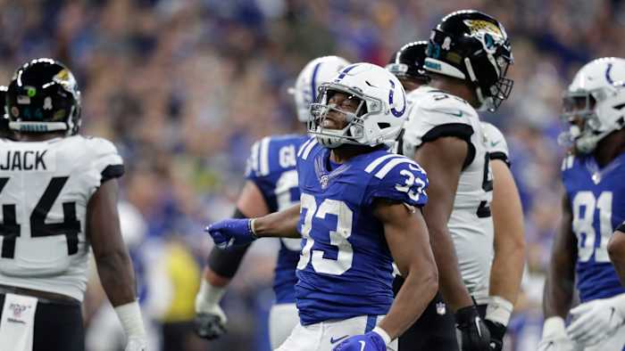 Jonathan Williams rushed for 116 yards in the Colts' Week 11 win over Jacksonville.